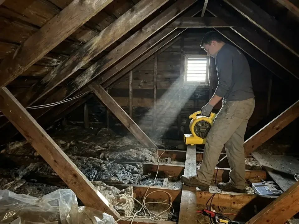 attic-water-damage-drying-proc-007 — frequently asked questions, Emergency Water Extraction & 24/7 Flood Response in East Ro…